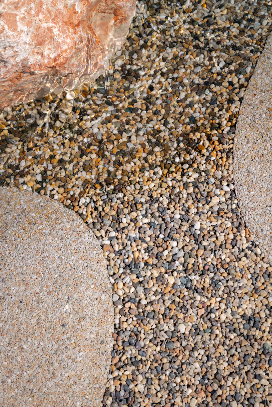 Graniglia a bordo acqua
